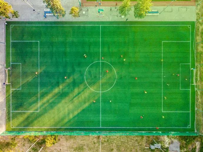 image of a soccer playground