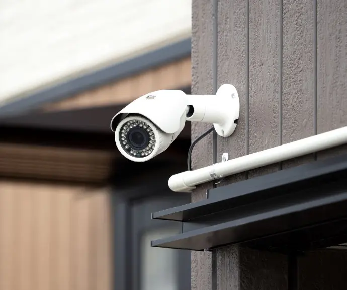 Image for a building security camera